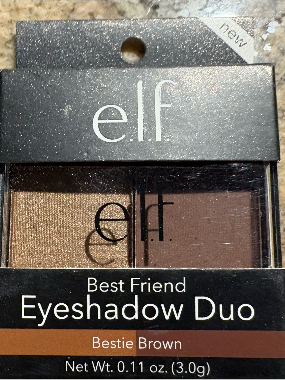 e.l.f.   Eyeshadow Duo - Bestie Brown DISCONTINUED